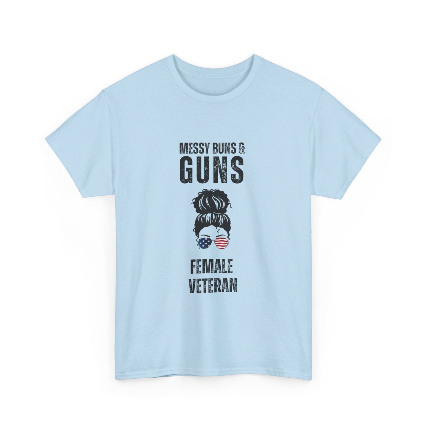 Messy Buns & Guns Tee