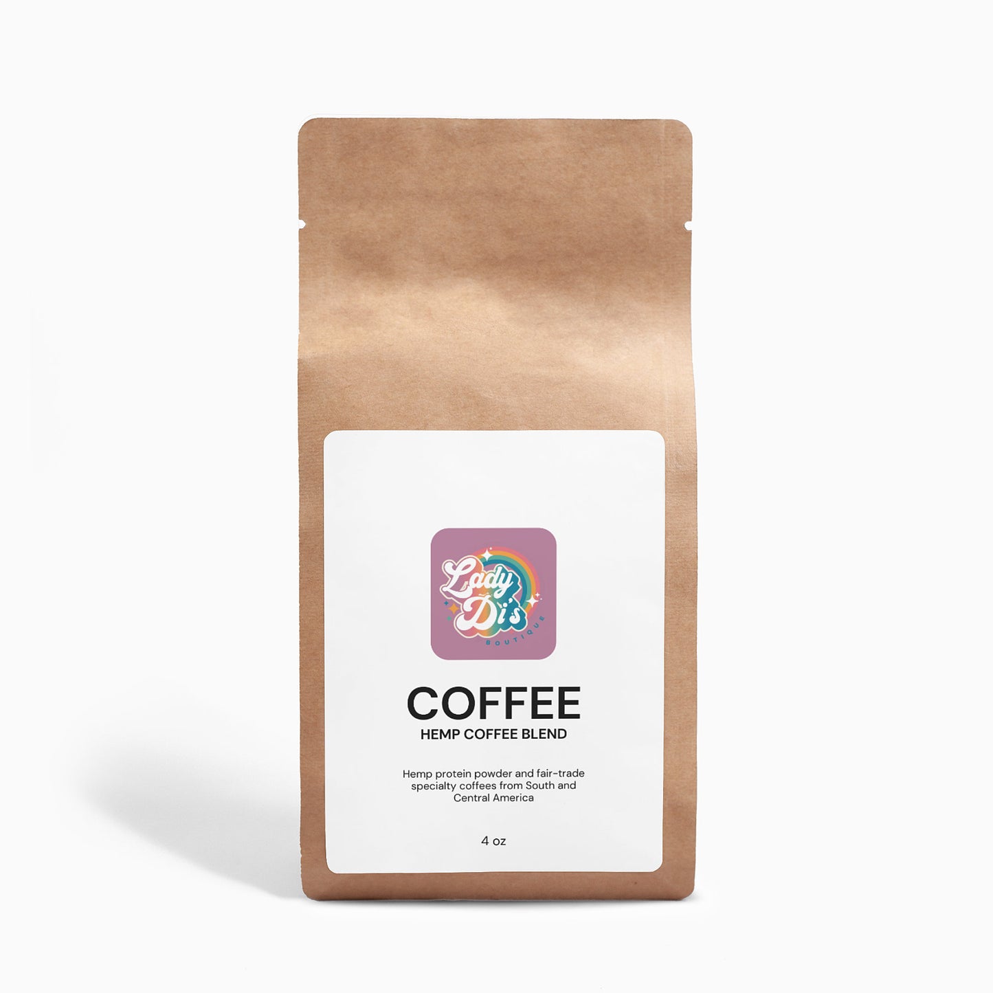 Hemp Coffee Blend - Medium Roast 4oz