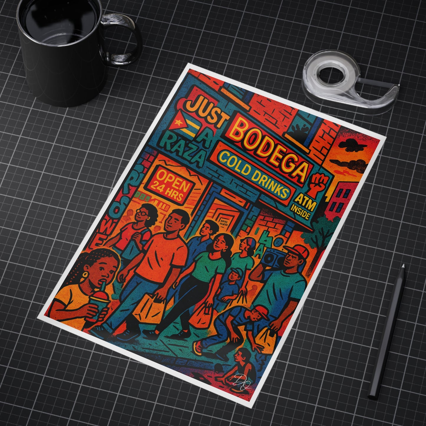 Just Bodega Unframed Print