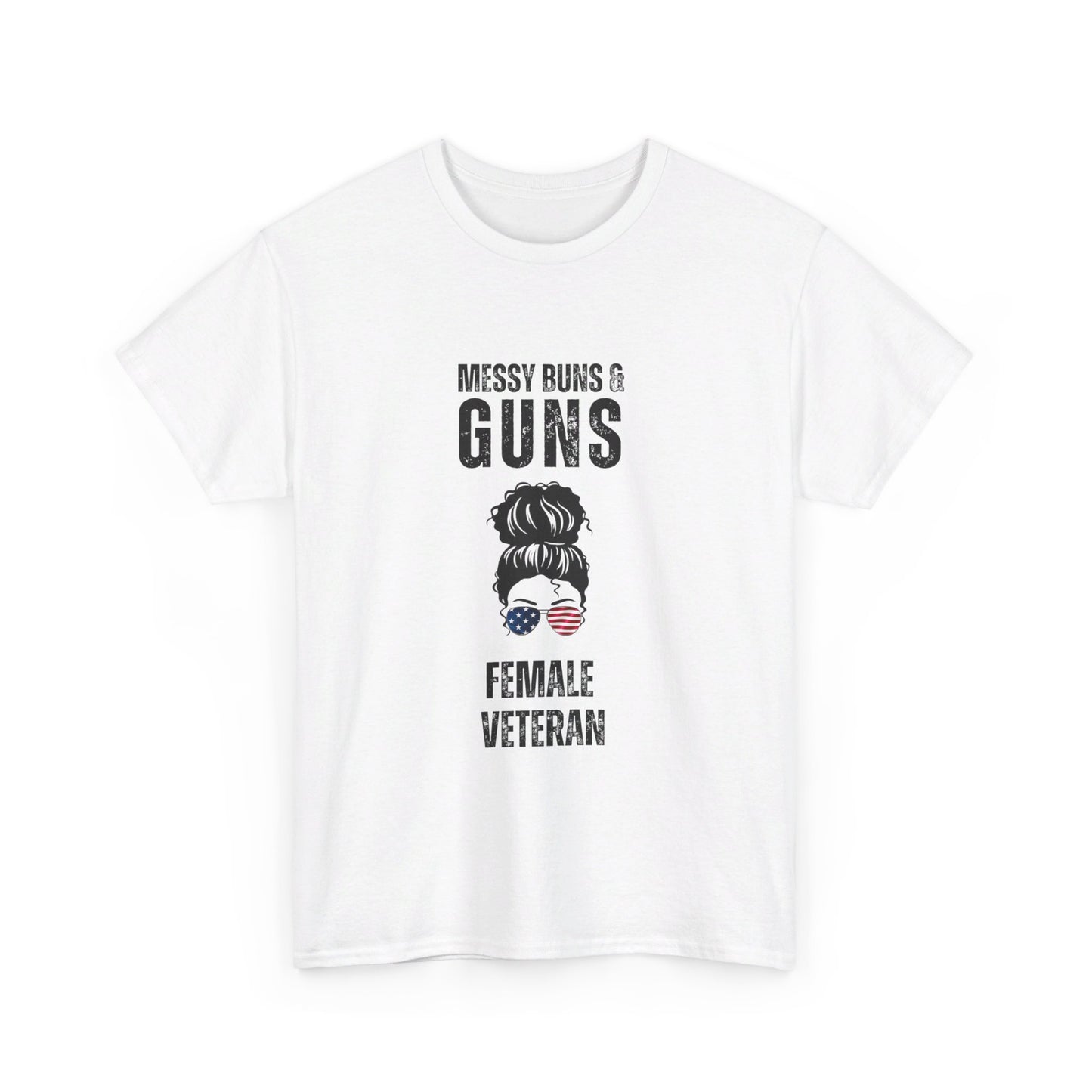 Messy Buns & Guns Tee