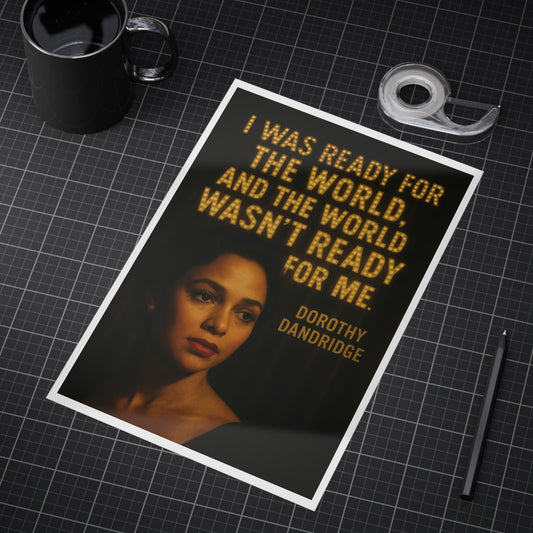 Ahead of Time Unframed Print of Dorothy Dandridge