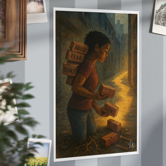 Laying It Down Unframed Print