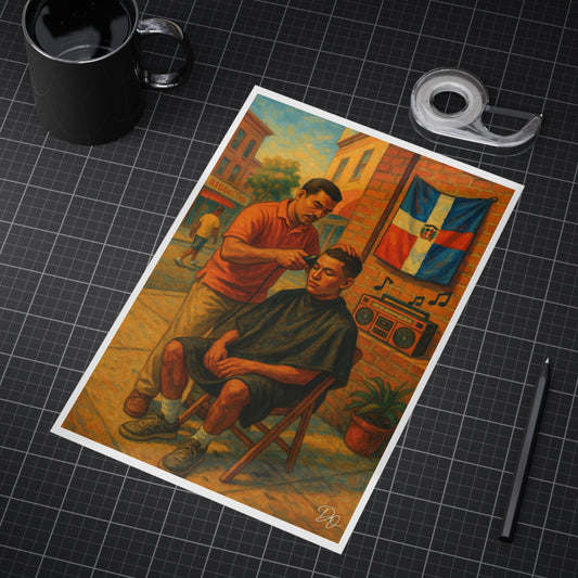 Fade in the Barrio Unframed Print