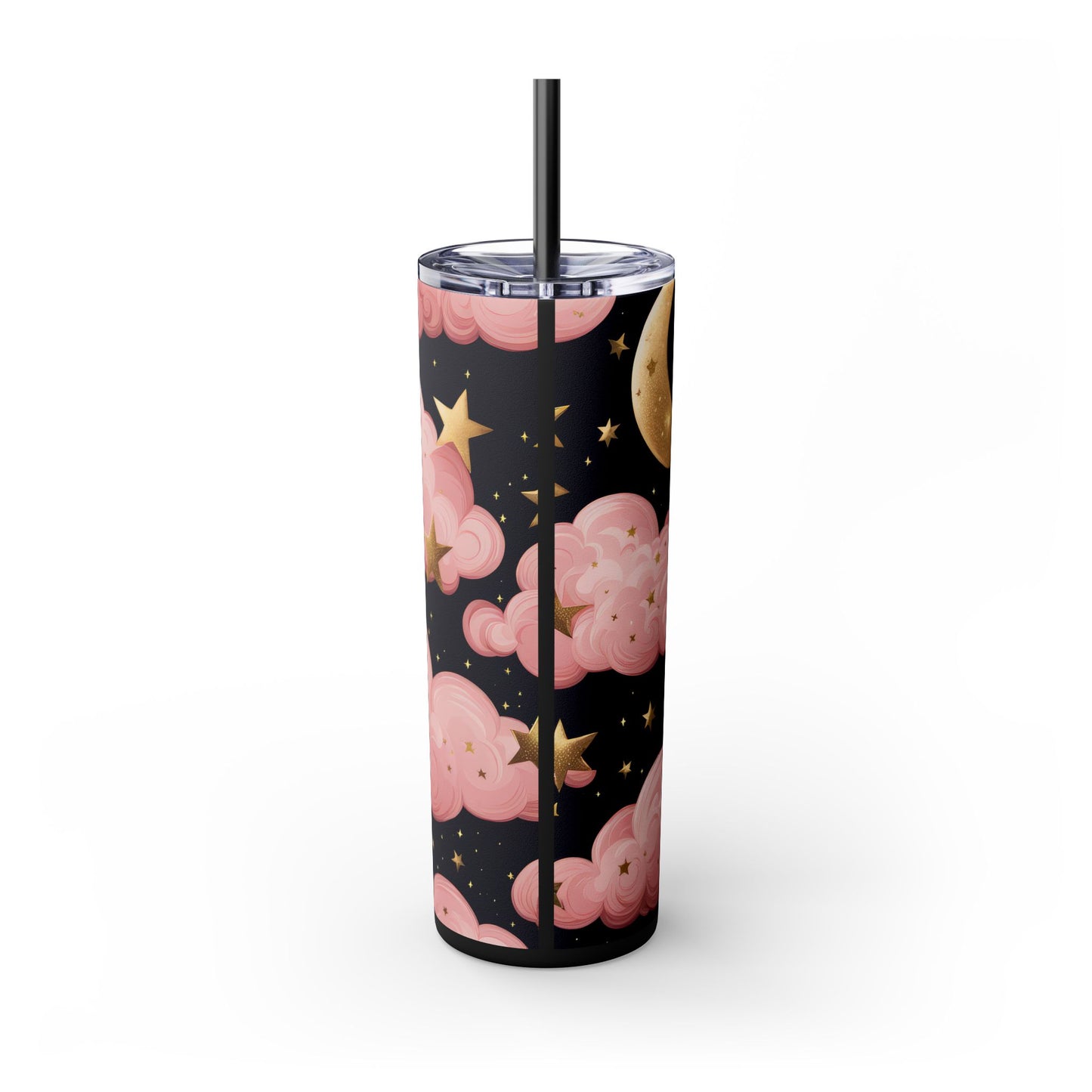 Pink Starry Night Tumbler