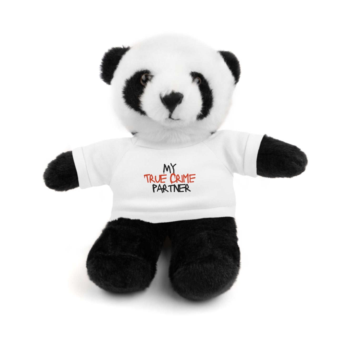 True Crime Partner Stuffed Animals with Tee