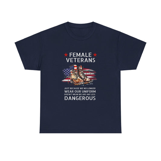 Dangerous Female Vet Tee