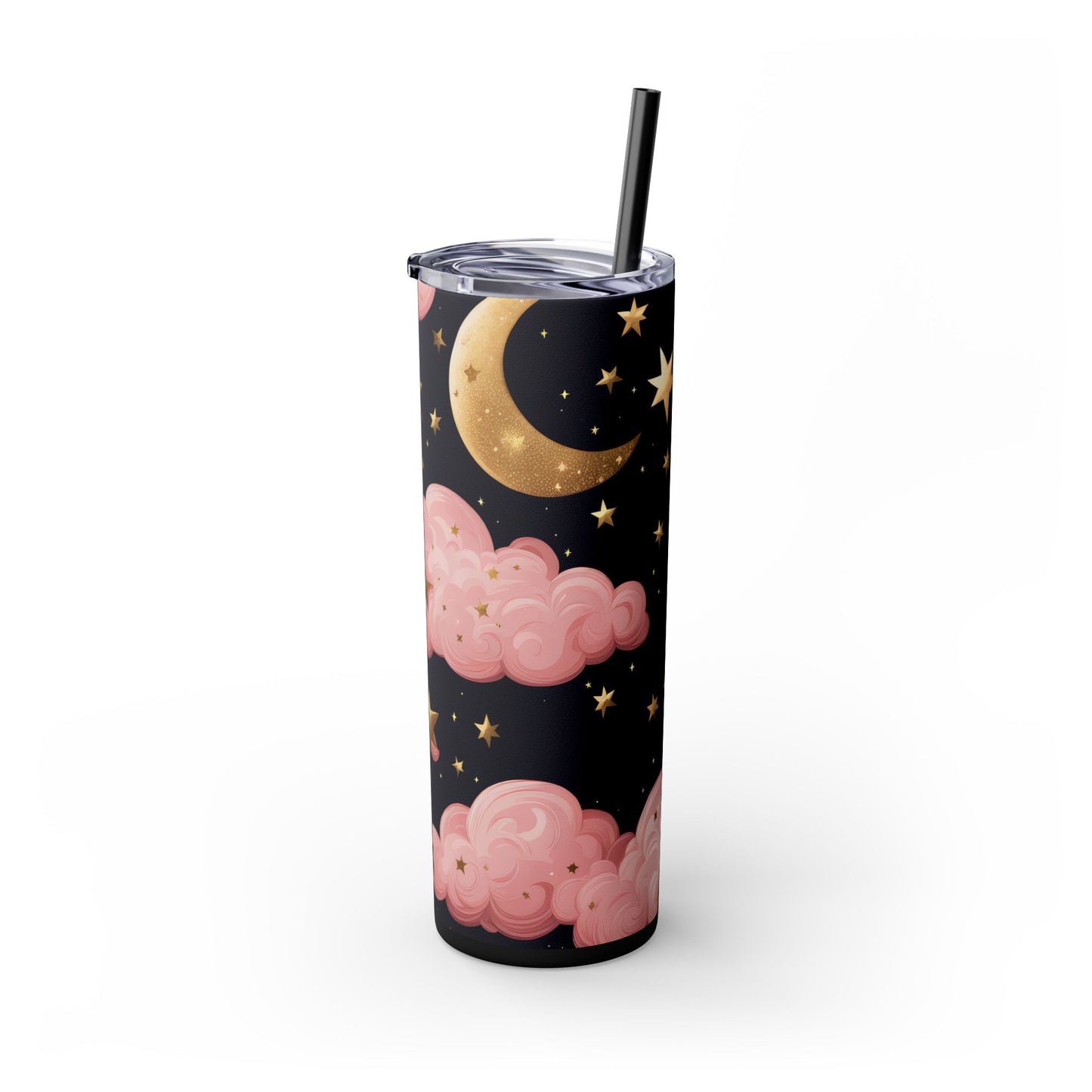 Pink Starry Night Tumbler