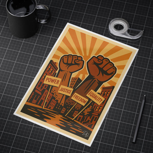 From the Ground Up Unframed Print