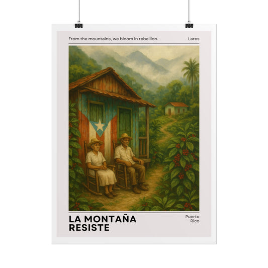 La Montana Resiste Poster