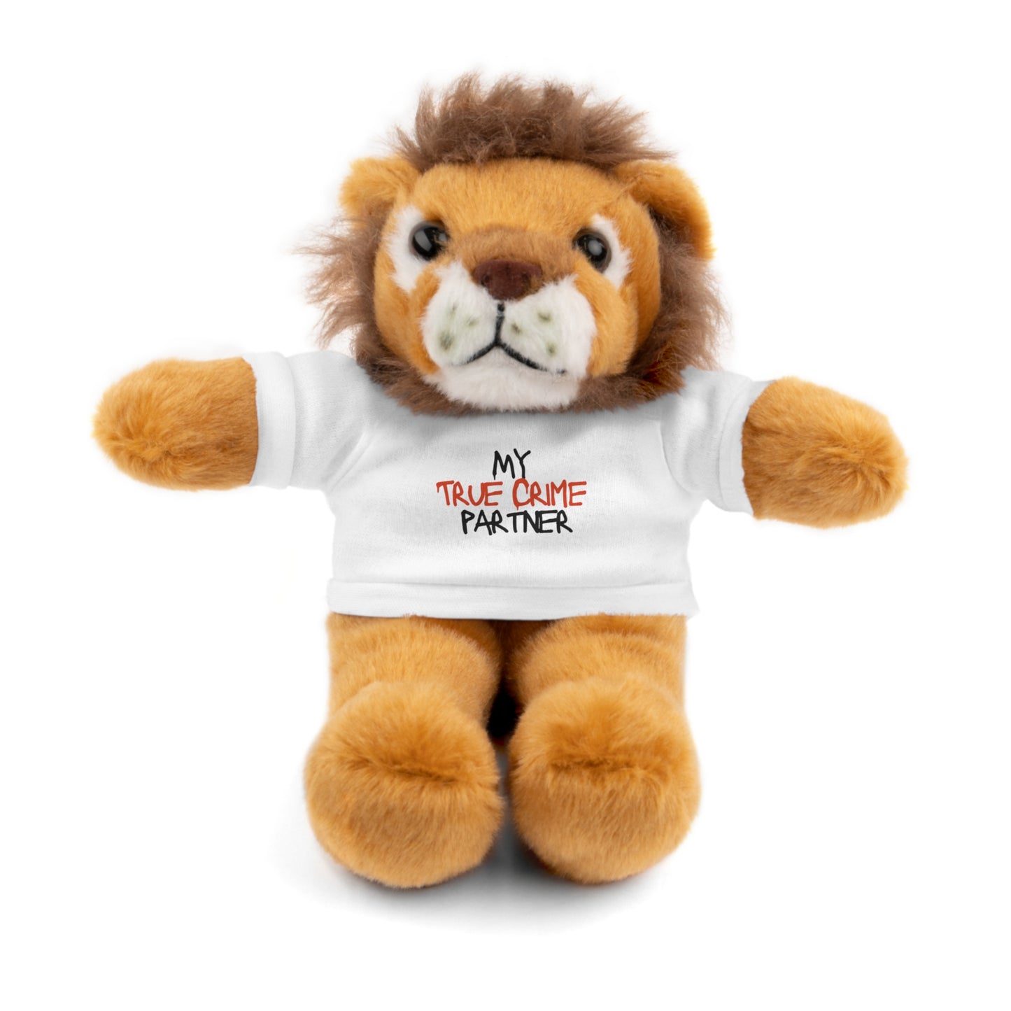 True Crime Partner Stuffed Animals with Tee