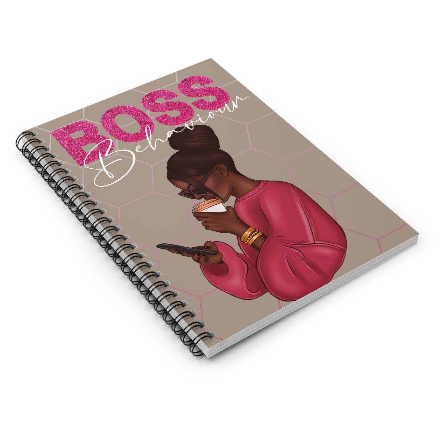 Boss Behavior Spiral Notebook