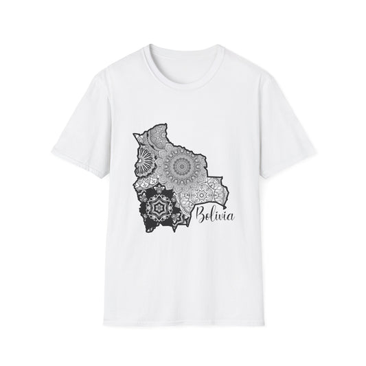 Unisex Mandala T-Shirt - Bolivia Design