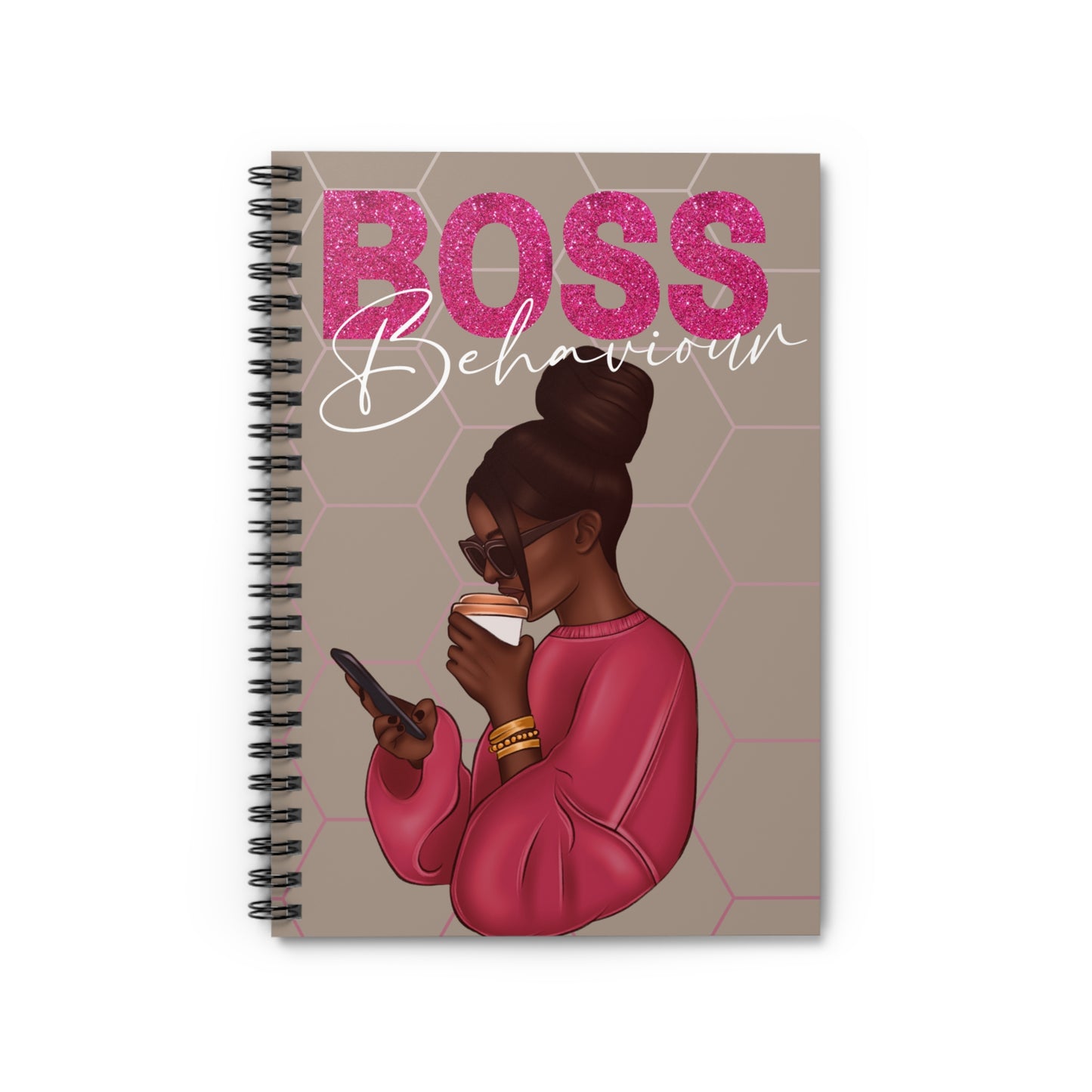 Boss Behavior Spiral Notebook