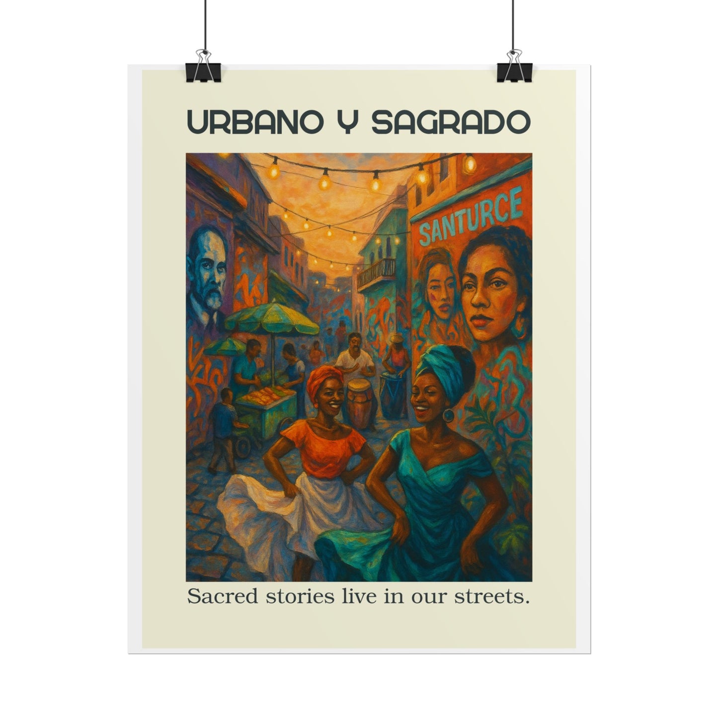 Urban and Sacred Poster