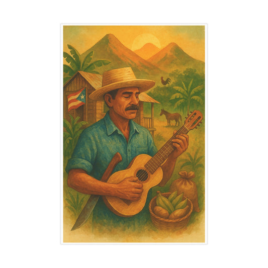 Canto del Jíbaro Unframed Print