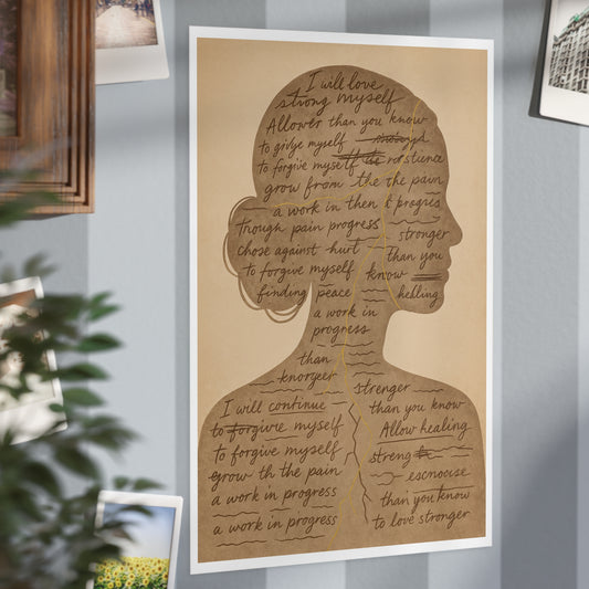 "A Work in Progress" Unframed Print