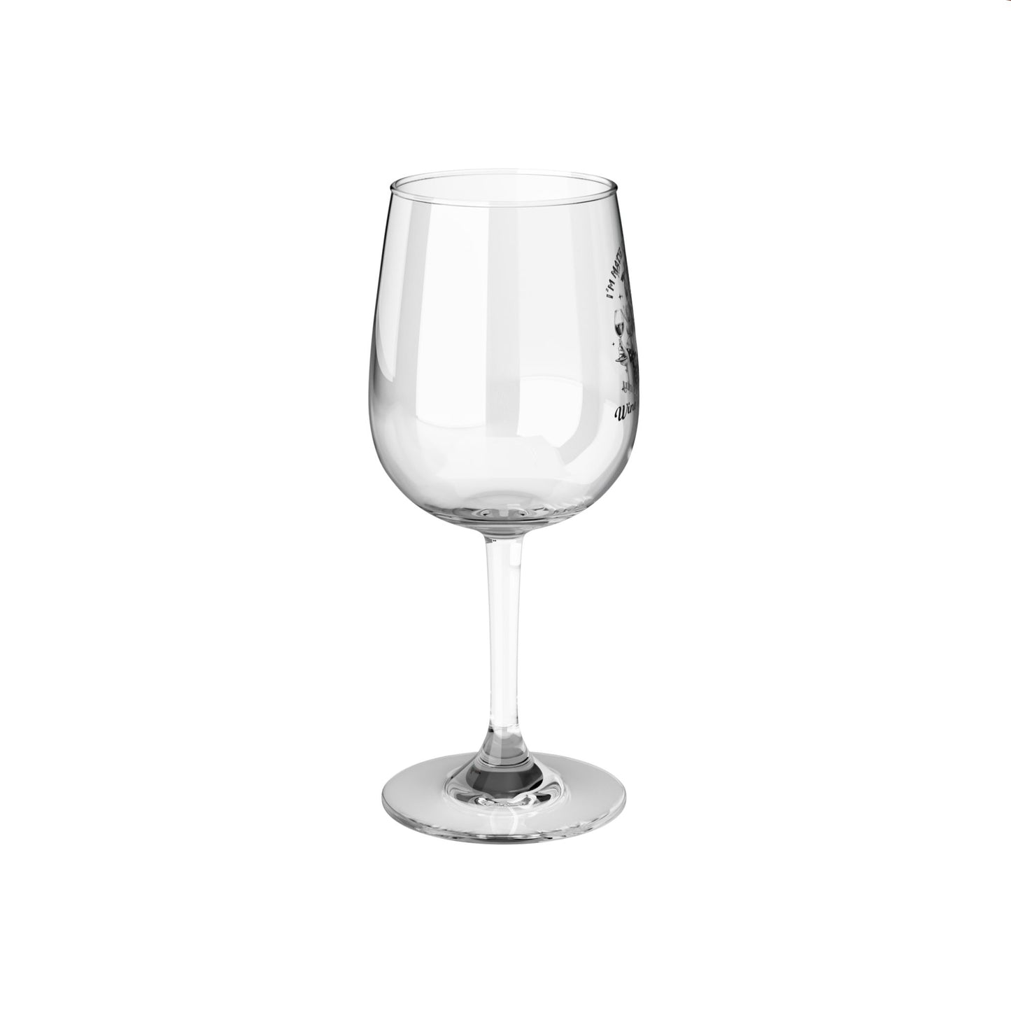 Wine & Anxiety Wine Glass, 12oz