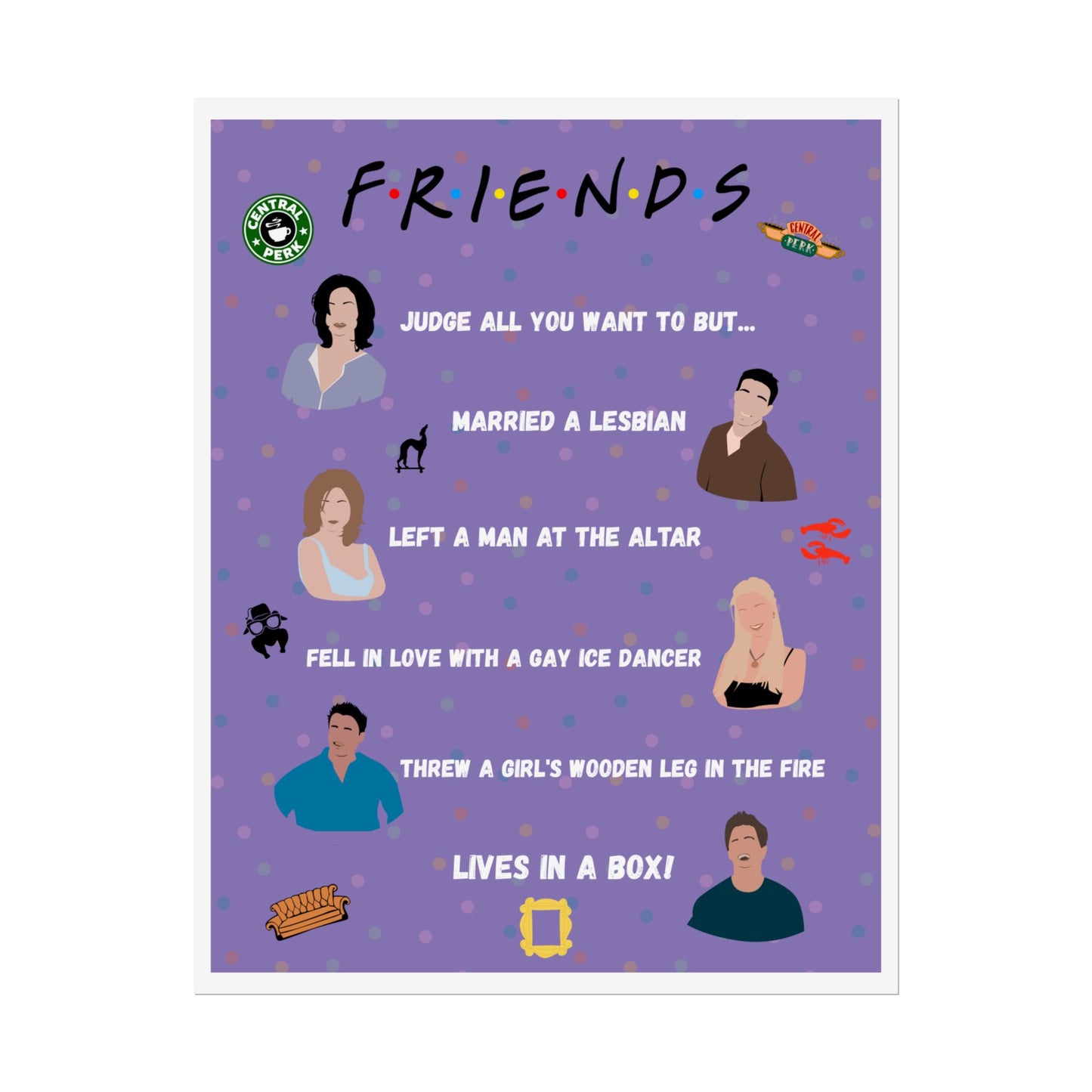 Friends Rolled Poster