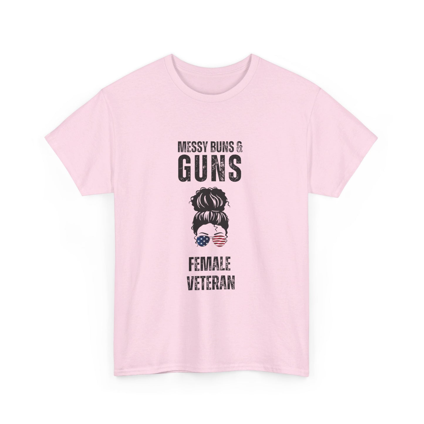 Messy Buns & Guns Tee